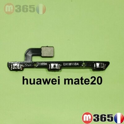 HUAWEI MATE 20 Nappe câble bouton power allumage on off volume contacteur