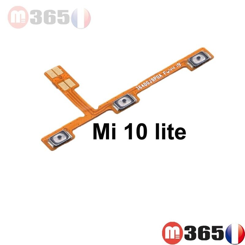 xiaomi Mi10 lite nappe ON/OFF + volume son Nappe BOUTON POWER  Mi 10 lite