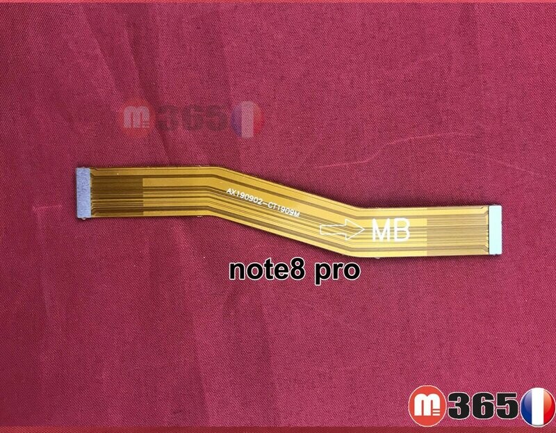redmi note8 pro  cable Nappe carte mere et module carte chargeur