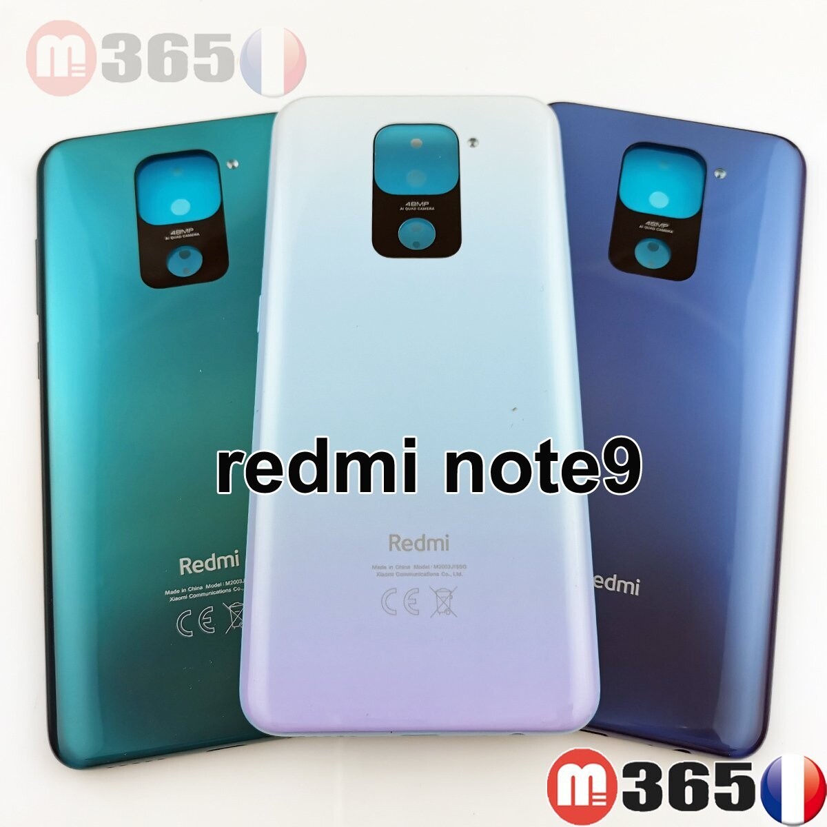 façade arrière redmi note9 CACHE couvercle BATTERIE redmi note 9