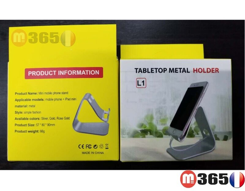 Support en Alliage d' aluminium pour Smartphone
