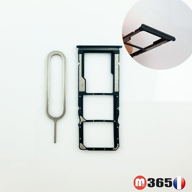 redmi note9 TIROIR CARTE SIM ( caddy SIM TRAY) support sim Redmi note 9
