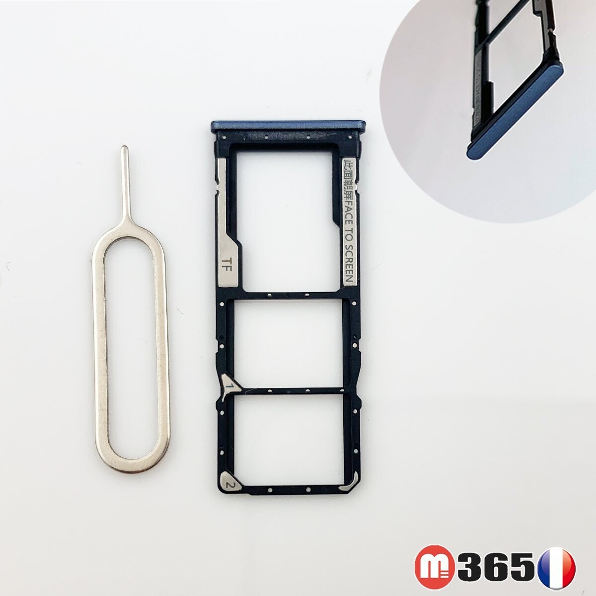 redmi note9s note9 pro TIROIR CARTE SIM ( caddy SIM TRAY) support sim Redmi note 9pro