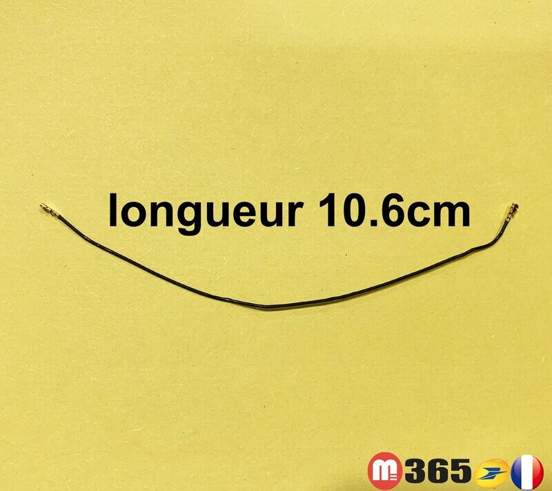 10.6cm huawei p30 pro cable coaxial antenne reseau Connecteurs double extrémité