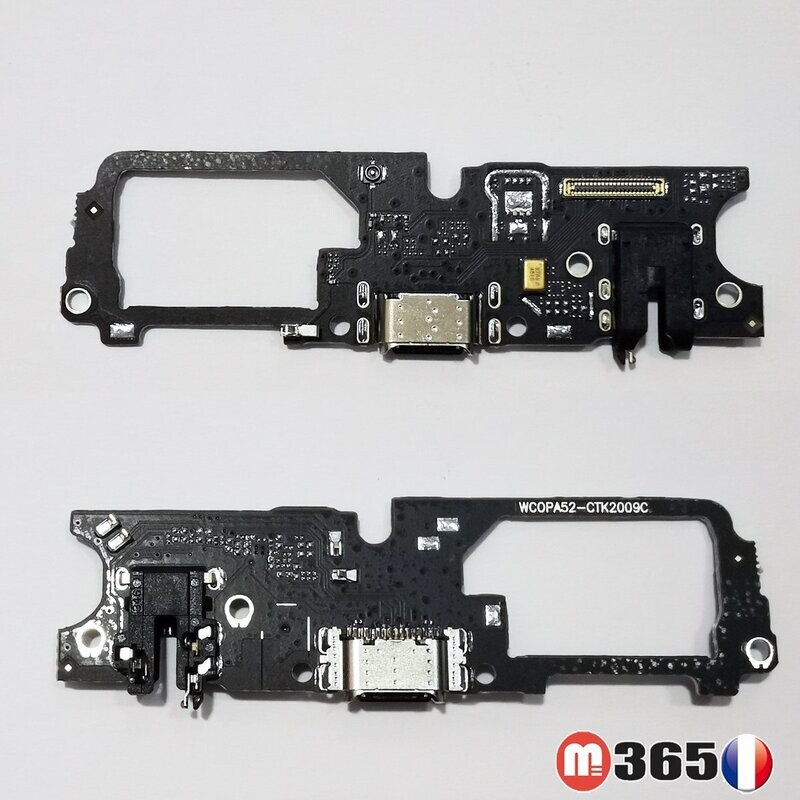 Oppo A52 5G (version 5G) Connecteur Chargeur Dock microphone usb type-C + jack3.5mm