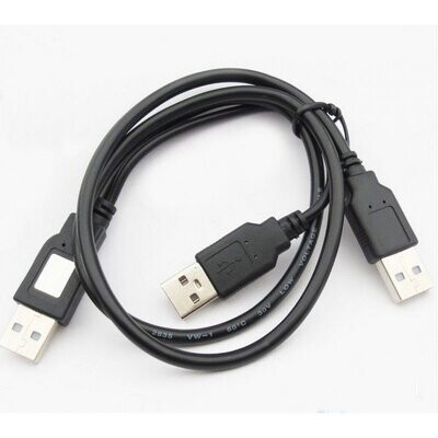 Câble USB 2.0 Mâle vers usb Mâle / 2*mâle CABLE CORDON RALLONGE USB