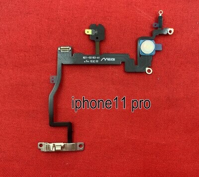 iphone 11 pro NAPPE ON/OFF + flash + micro NAPPE BOUTON POWER DEMARRAGE IPHONE11 pro