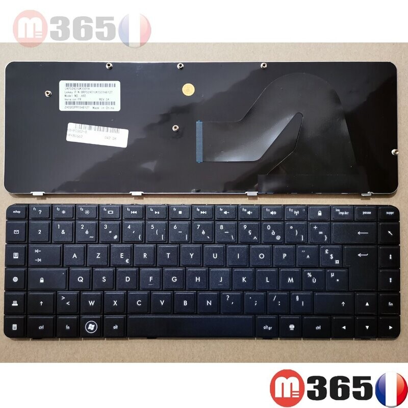 clavier format français azerty hp CQ62 G62 CQ56 G56 CQ56-100