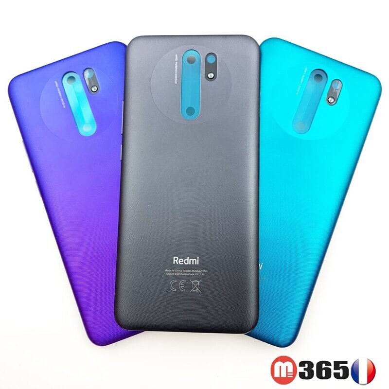 redmi 9 facade arriere CACHE BATTERIE redmi9 coque arriere  (non redmi note9!!!)