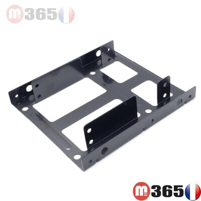 caddy Support rack adaptateur 2* disque dur 2.5