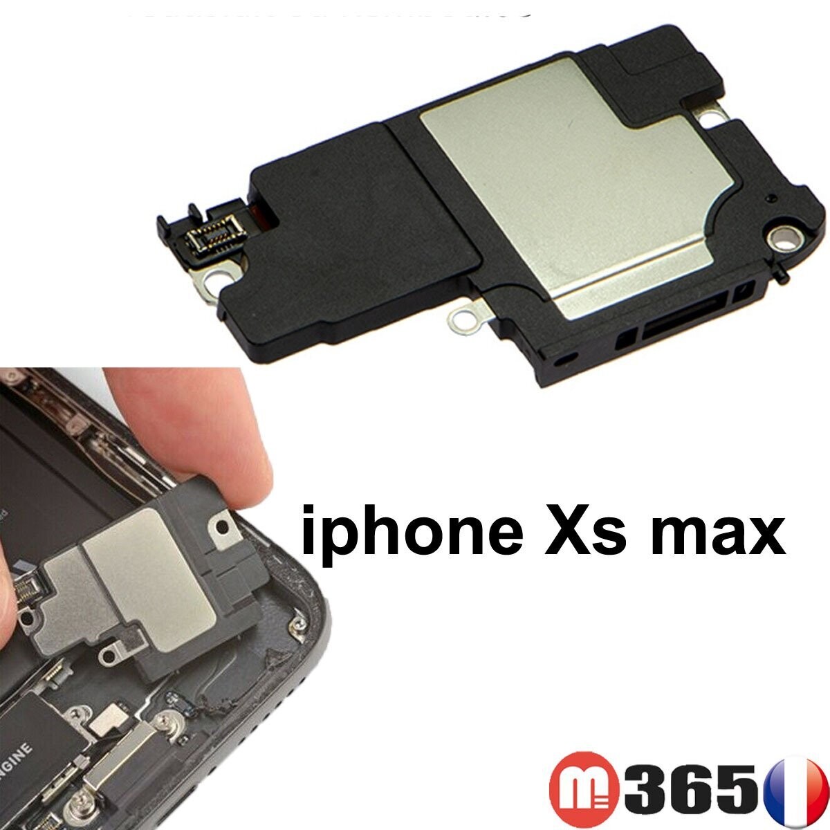 iphone XsMax HAUT PARLEUR EXTERNE Buzzer / Sonnerie / iphone Xs (non  haut-parleur d'oreil !!)