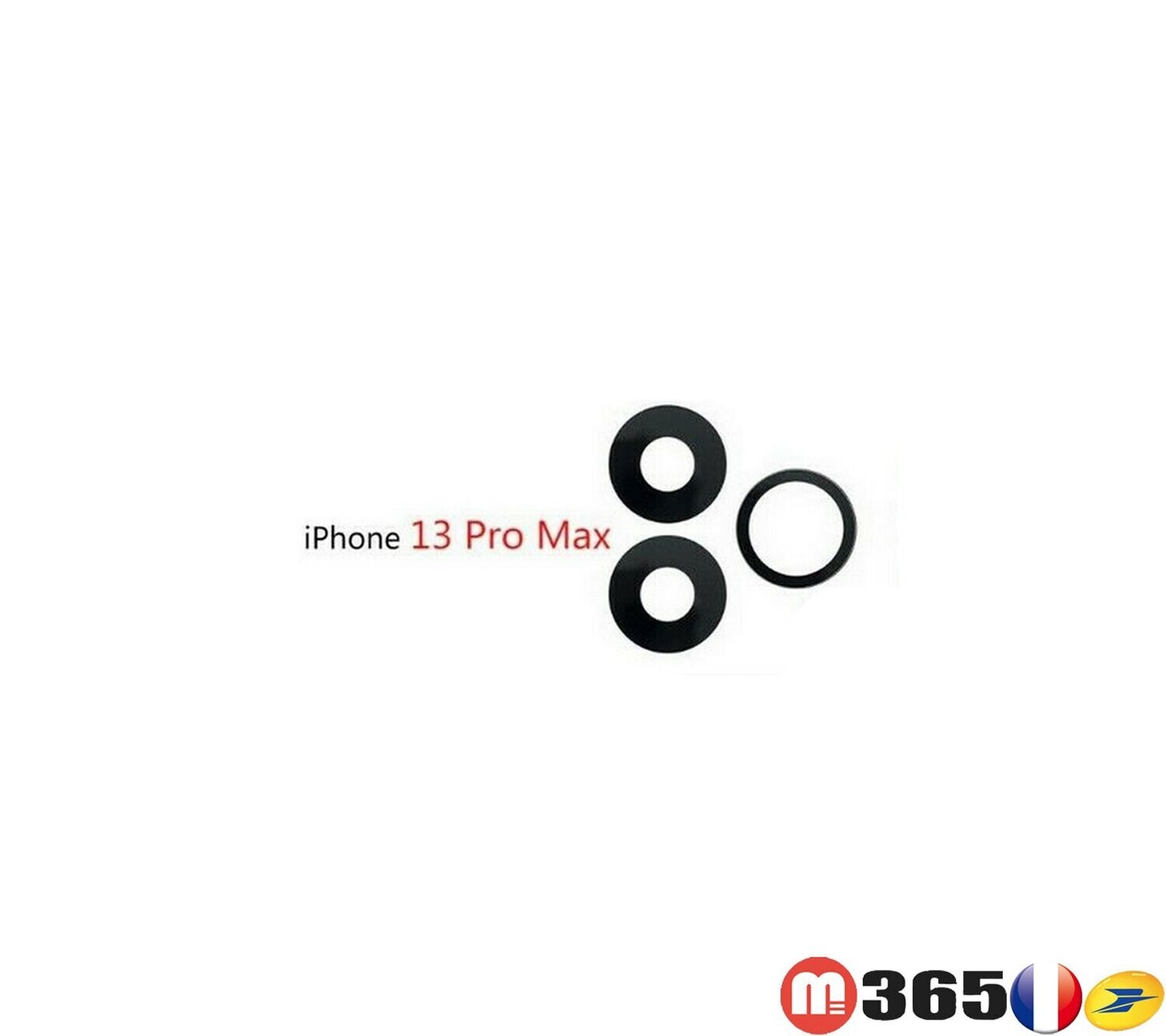 iPhone 13  pro max  LENTILLE VERRE appareil photo verre camera arriere