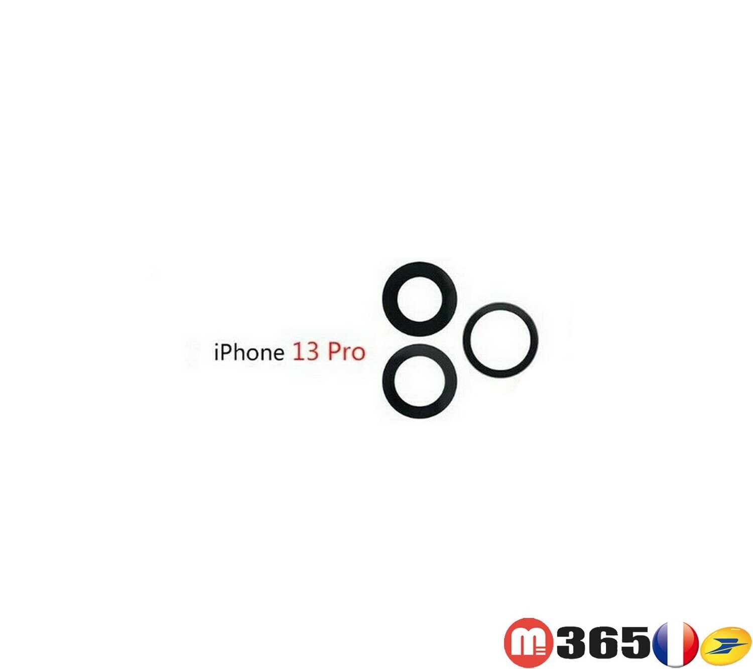 iPhone 13  pro  LENTILLE VERRE appareil photo verre camera arriere