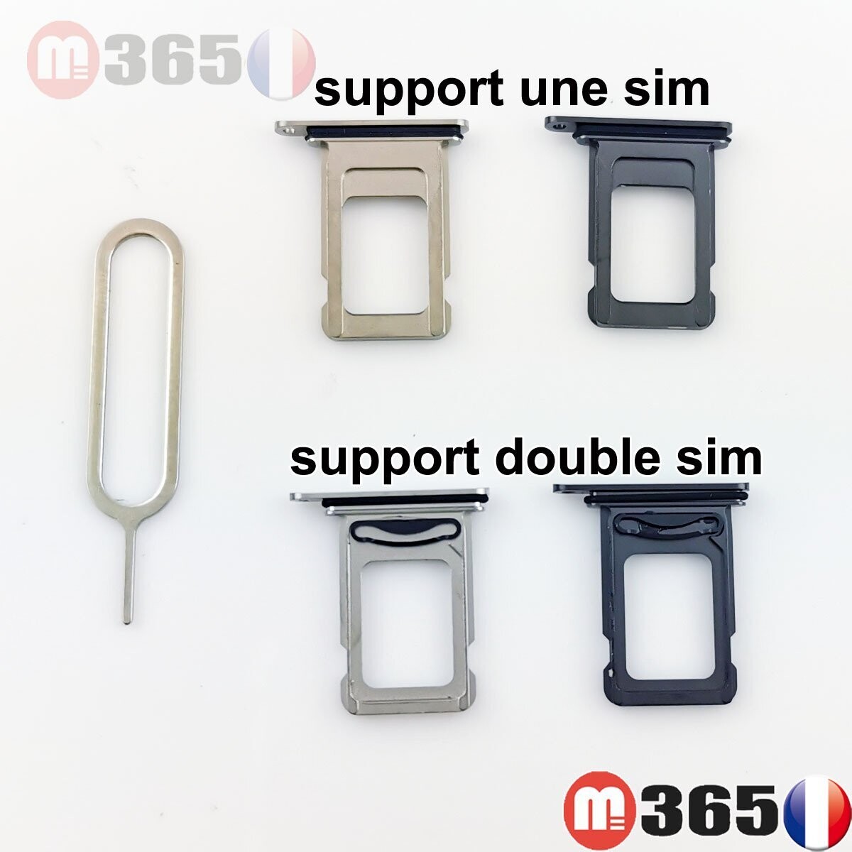 IPHONE Xsmax iphone Ⅹsmax TIROIR CARTE SIM ( caddy SIM TRAY ) support carte sim