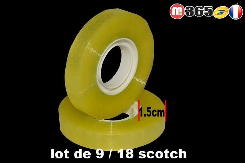 petit scotch largeur  1.5cm