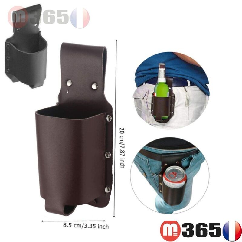 Porte canette de ceinture pour randonnée et promenade