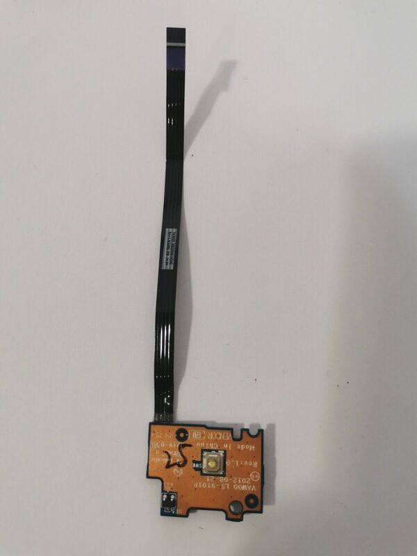 dell inspiron 15-3537 5521 5537 3521 module carte bouton on/off avec nappe