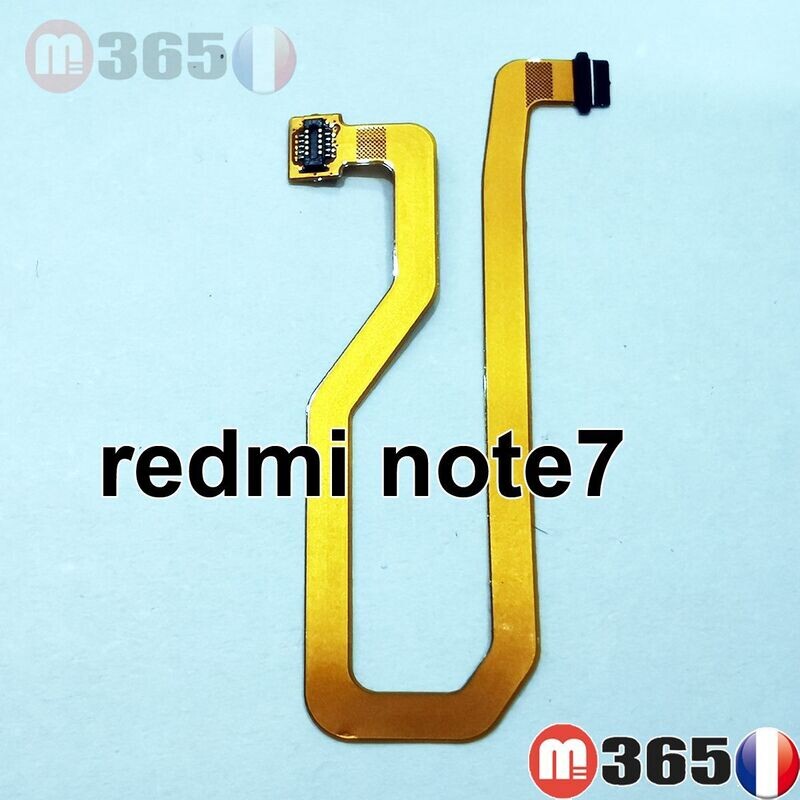 redmi note7 Nappe du Bouton Empreinte Fingerprint pour redmi note7