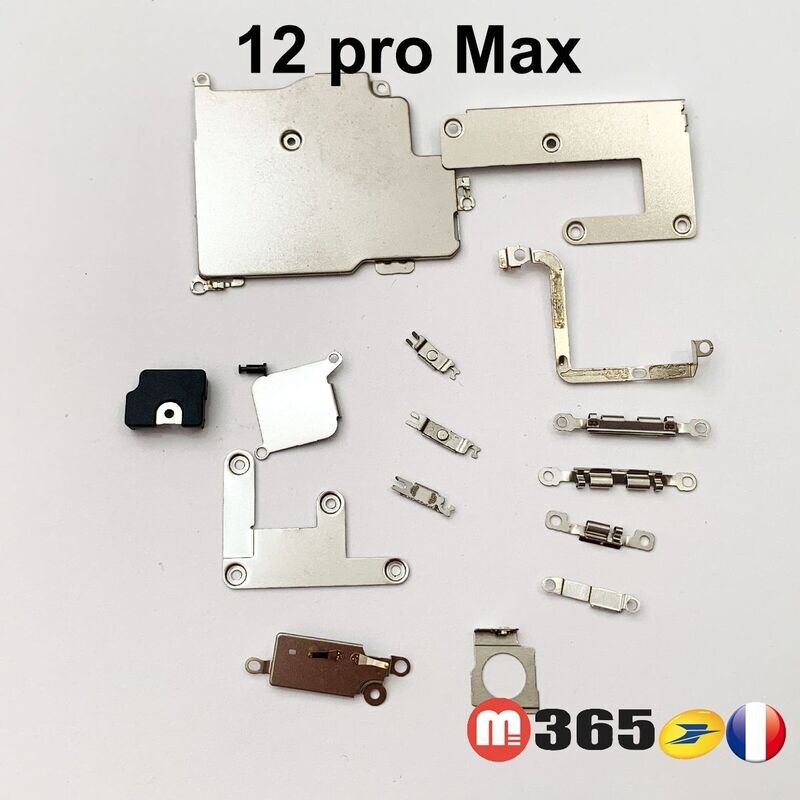iphone 12pro max  Ensemble Petites Pièces Intérieures Supports fixation fer