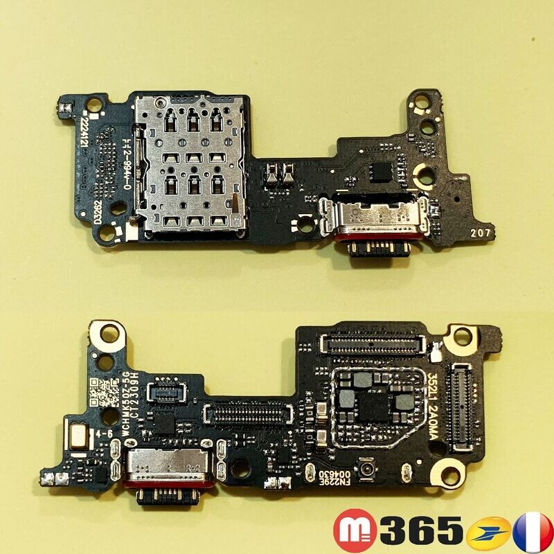 xiaomi Mi12T microphone Connecteur Chargeur Dock USB-c lecteur sim  usb type-C