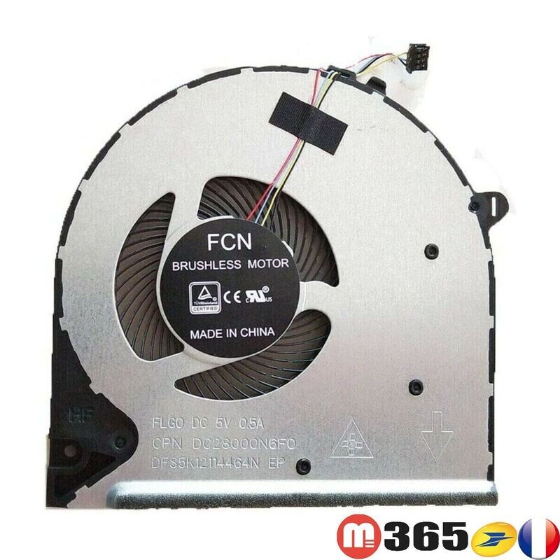 ventilateur HP TPN-C139 15S-DU DR DY GR 15 hp 15-DW 15-dw0045nf
