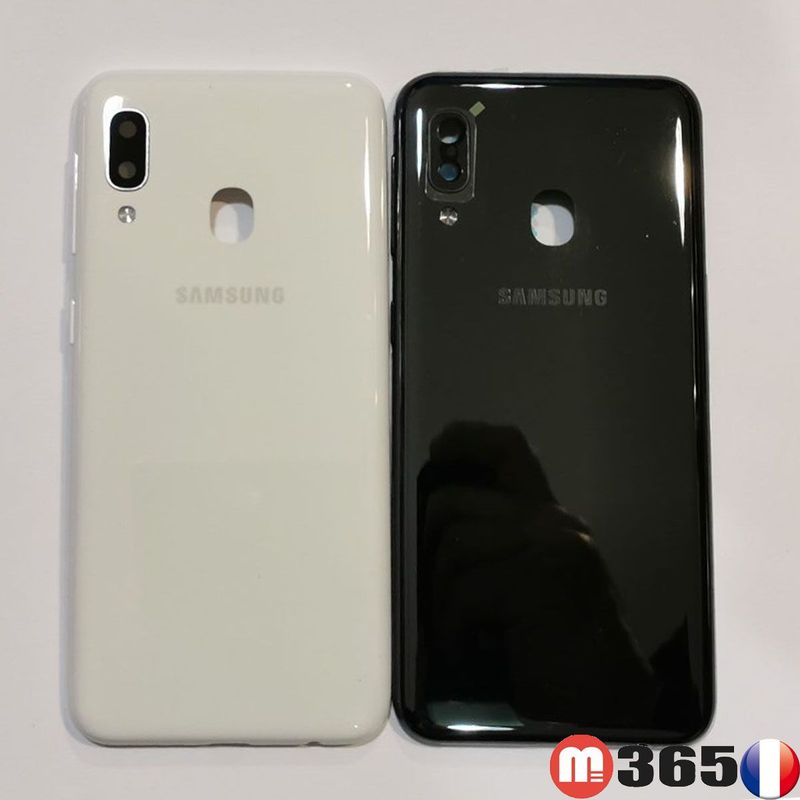 Samsung  A20E A202 façade arrière CACHE BATTERIE