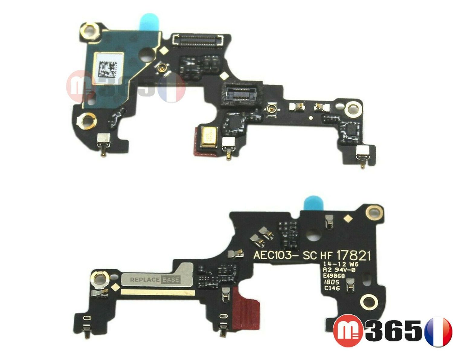 oneplus 6 A6000 1+ 6 module carte en bas avec microphone oneplus 6