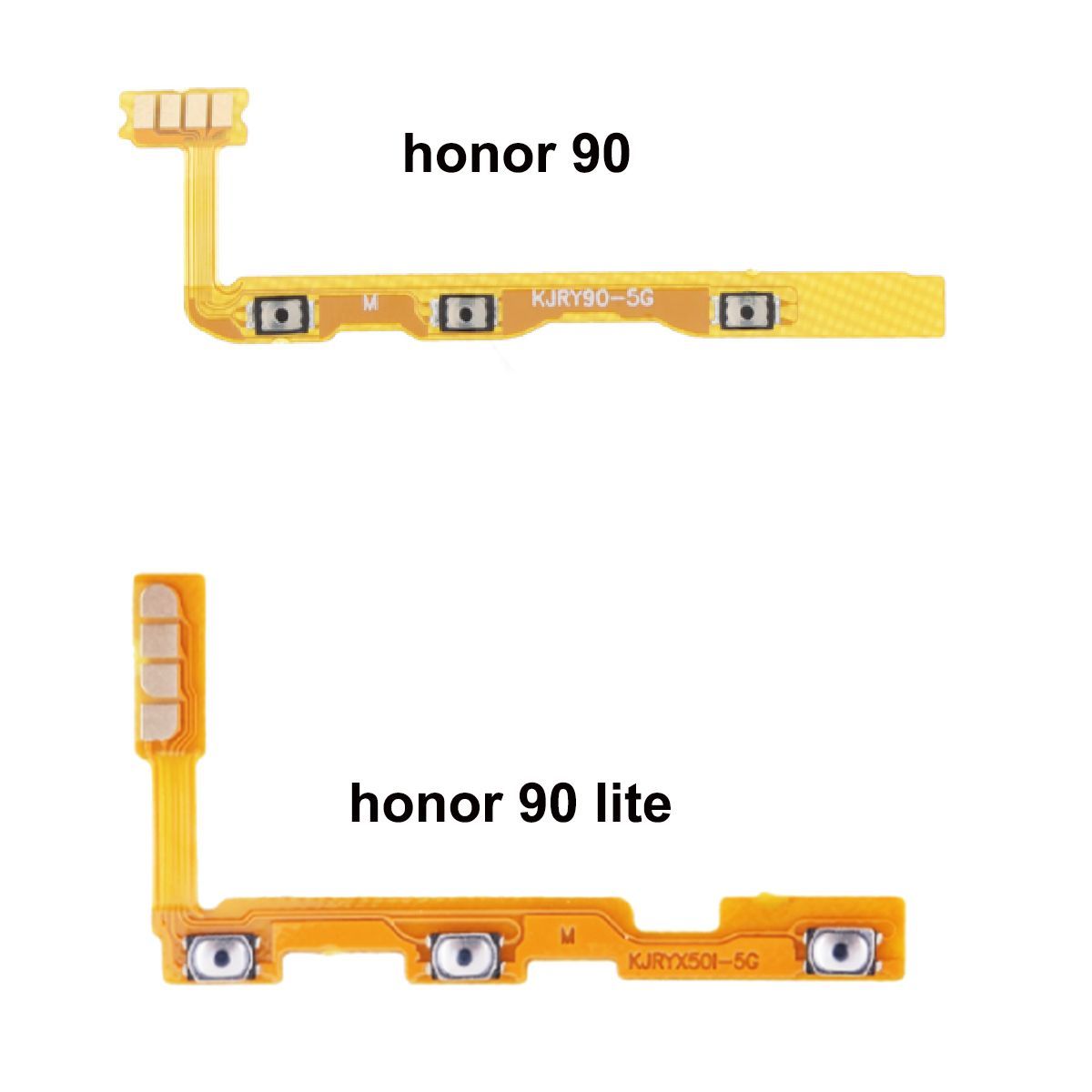honor 90 / honor 90 lite Nappe BOUTON POWER ALLUMAGE nappe ON/OFF volume son