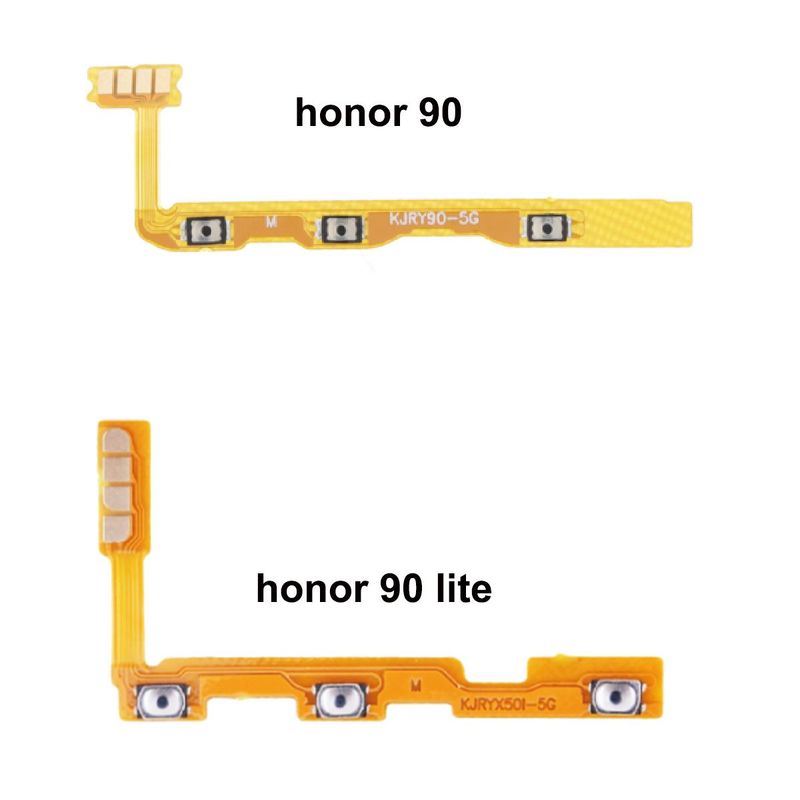 honor 90 / honor 90 lite Nappe BOUTON POWER ALLUMAGE nappe ON/OFF volume son