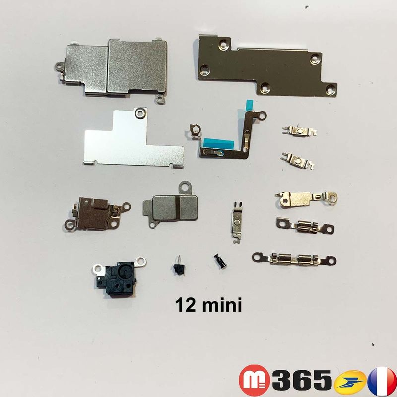 iphone 12 mini Ensemble Petites Pièces Intérieures Supports fixation fer