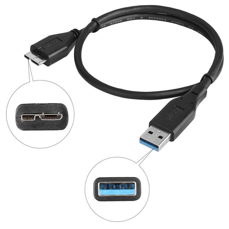 POUR SAMSUNG S5 GALAXY NOTE 3 CABLE CHARGEUR DISQUE DUR USB MICRO USB 3.0