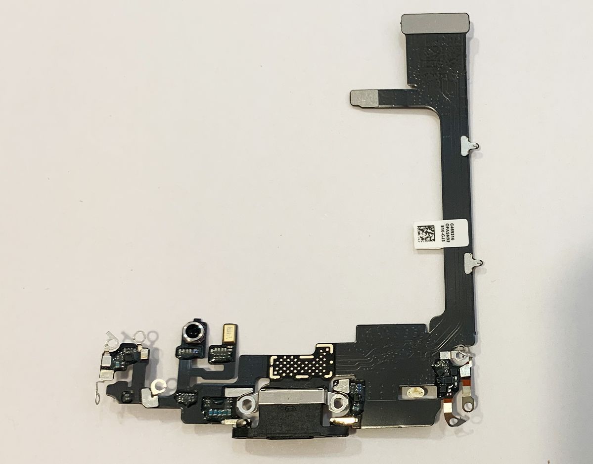 NAPPE CHARGEUR IPHONE 11 pro DOCK CONNECTEUR DE CHARGE + MICRO + sans IC