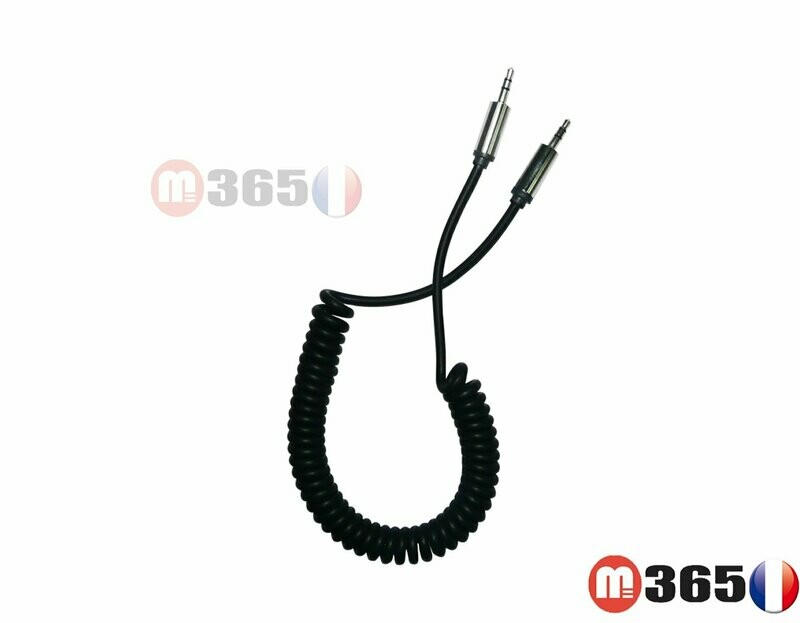 1.5M CORDON / CABLE AUDIO auxiliaire STEREO JACK MÂLE