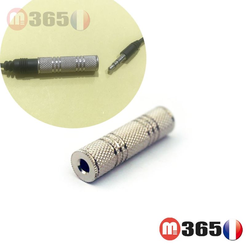 connecteur ADAPTATEUR JACK FEMELLE 3.5MM
