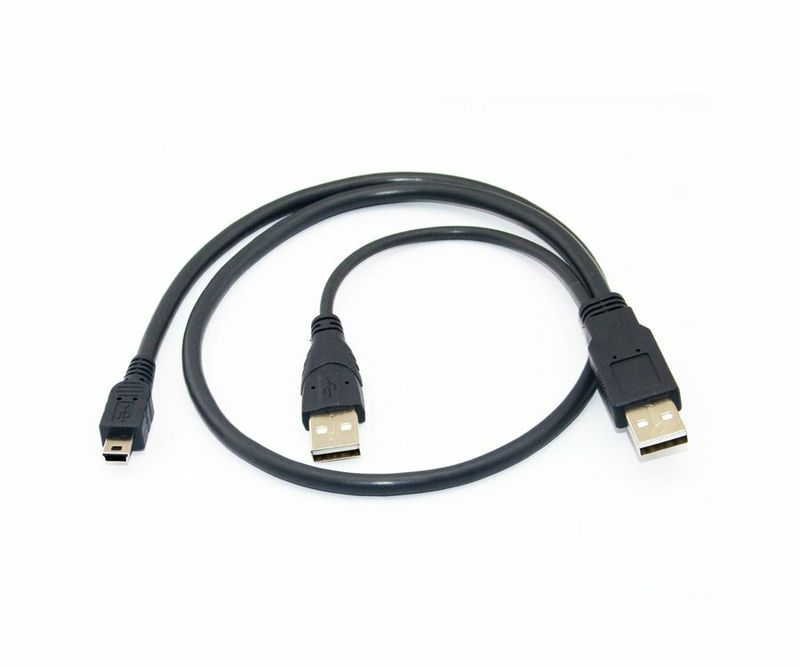 Cable usb mini-B pour boitier disque dur externe data hdd