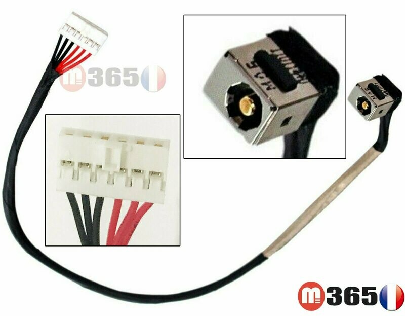 22.5cm DC power jack connecteur MSI MSI MS-16GH GE60 GE70 MS16GA MS1756 CX640 MS-16Y1