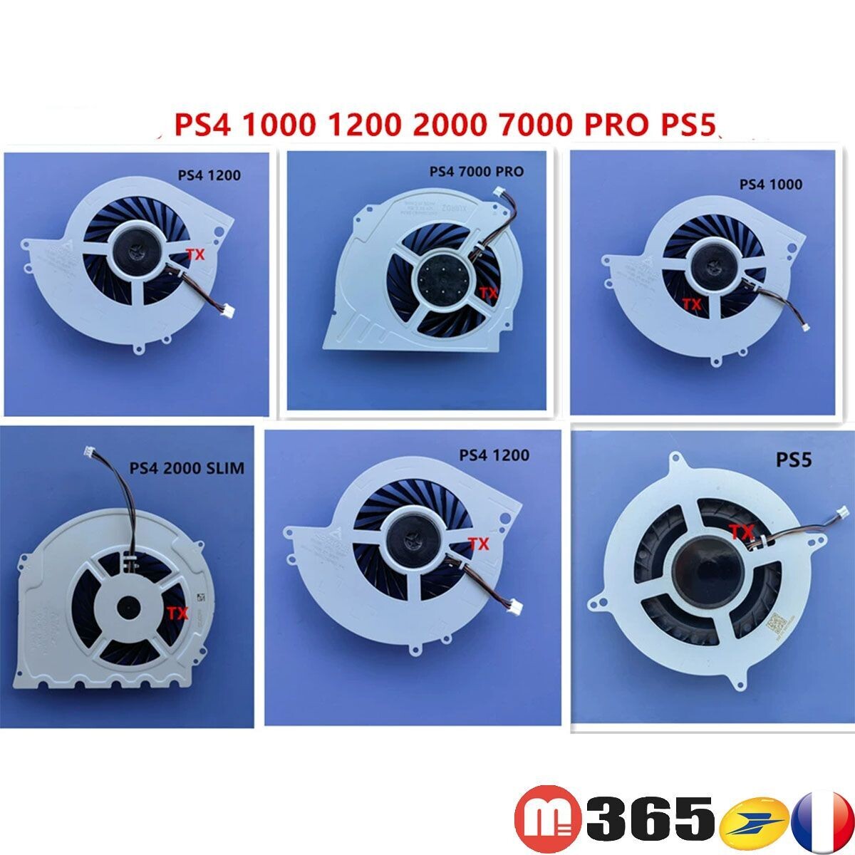 Ventilateur refroidissement sony ps4 ps4 slim ps5 ..... Ventilateur refroidissement sony ps4 ps4 slim ps5 .....