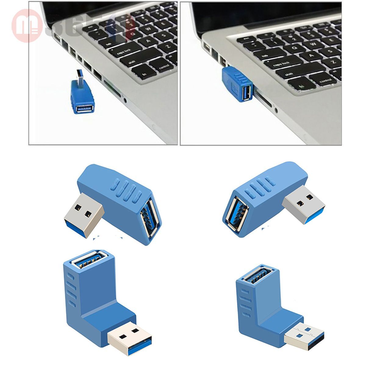usb 3.0 Adaptateur usb connecteur Coude à 90° degrés