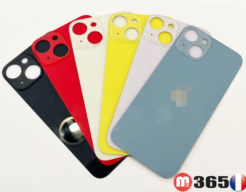 iphone 14 Façade Arriere Cache batterie Coque couvercle verre