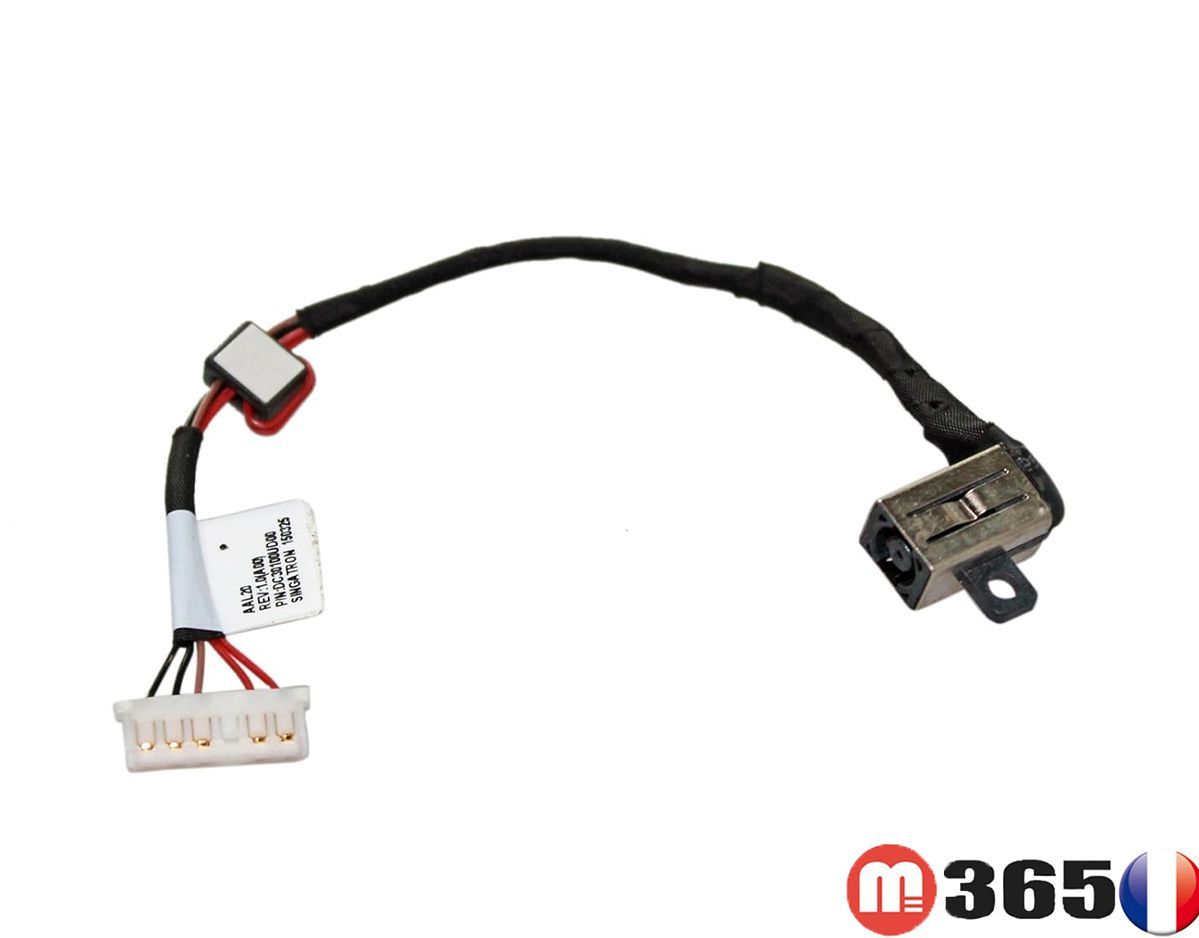 (12cm!!!) DC power jack DELL 5455 5551 5552 5555 5566 5558 5559 alimentation connecteur (12cm!!!) DC power jack DELL 5455 5551 5552 5555 5566 5558 5559 alimentation connecteur