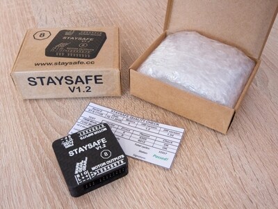 Staysafe 8 - UAV/Drone Throttle Cut / Parachute Aux Safety System