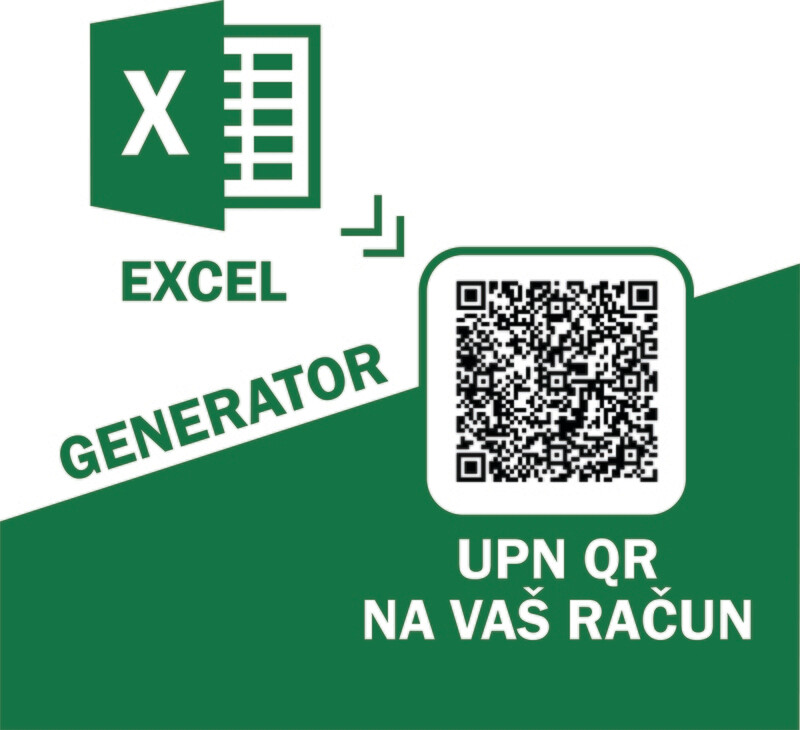 Excel UPN QR Generator - Slovenski