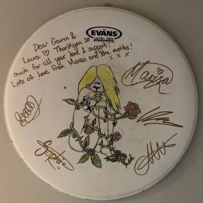 Personalised Signed Drumskin