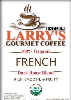 Larry's Gourmet Coffee - French Roast (2lb bag)