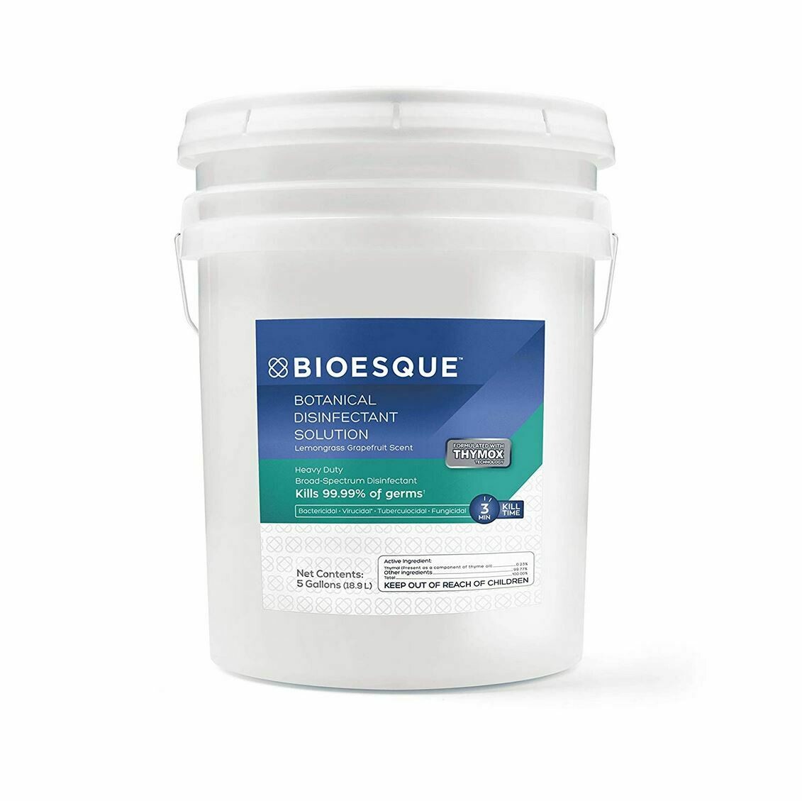 BIOESQUE Botanical Disinfectant Solution - 5 Gallon Pail