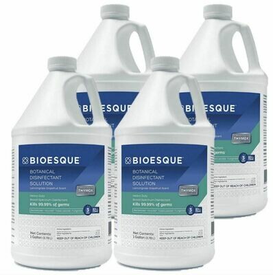 BIOESQUE Botanical Disinfectant Solution - Case of Gallon Containers (case of 4)