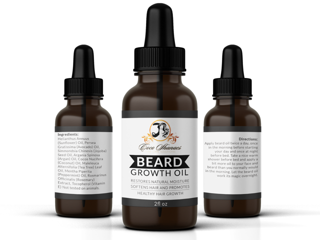 Beard Growth Oil 2oz.