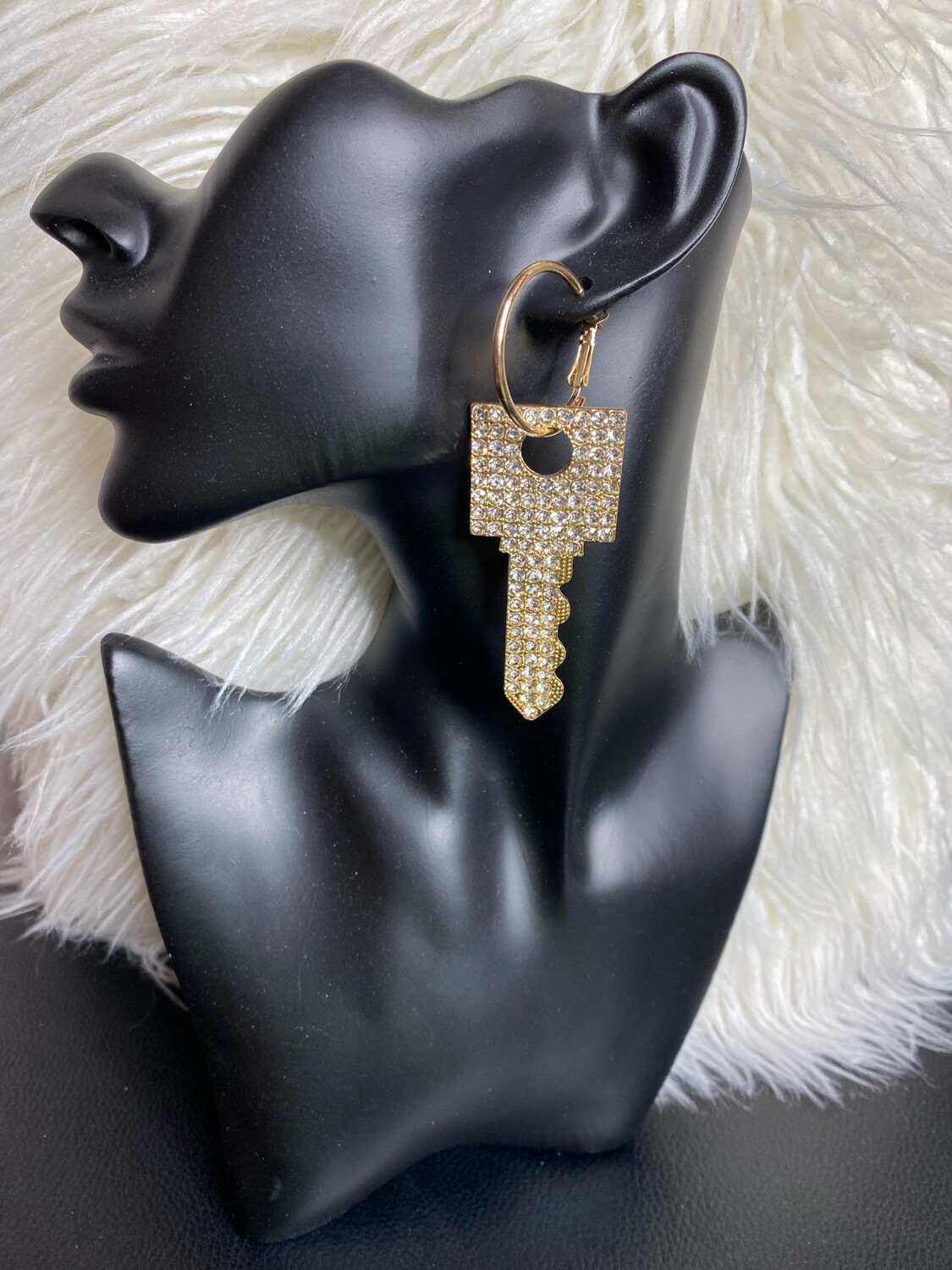 Blingy Key Hoops