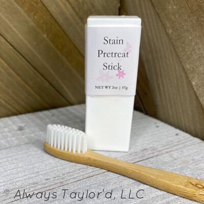 Stain Pretreat Stick w/ Stain Scrub Brush