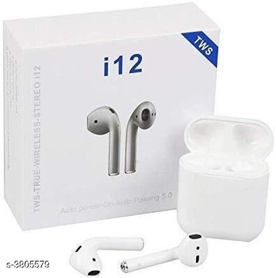 Wireless earpods i12